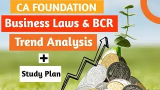CA Foundation | Business Laws & BCR | Important Topics | Trend Analysis | Study Plan in Tamil |