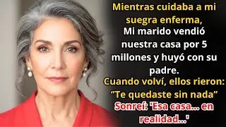 “Mi esposo y su padre ‘adicto’ vendieron mi casa — pero esa casa, en realidad…