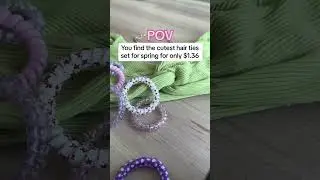 Spring Coil Hair Ties That Won&rsquo;t Damage Hair #hairaccessories