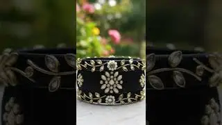 Handmade elegance, one bangle at a time. #trending #handmadewithlove #beautifulaccessories #love 🕉️