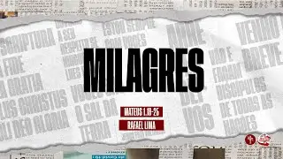 Milagres (Mateus 1:18-25) - Rafael Lima- 28/12/2025 (Noite)