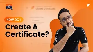 How do I create a Certificate?