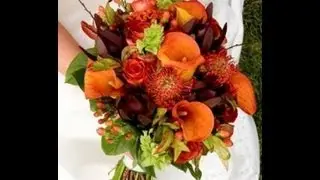 Beautiful Fall Wedding Flowers