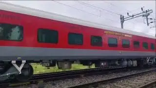 FAST TIME RAJDHANI TRAIN HAILAKANDI JUNCTION || HAILAKANDI TRAIN || RAJDHANI EXPRESS #train #assam