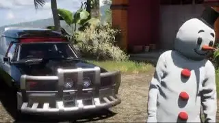 How to get Snowman Skills on Forza Horizon | Forzathon Daimy Challenge: Enter The Snowman