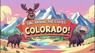 🎶 Colorado for Kids! | Sing Around the States | Fun Facts, Places & Animals