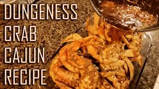 How to Clean & Cook Fresh Caught Dungeness Crab | Spicy Cajun Style Recipe