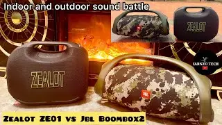 Zealot ZE01 Vs Jbl Boombox2 indoor and outdoor sound battle 