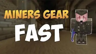 Fastest way to get MINERS ARMOR in Hypixel Skyblock
