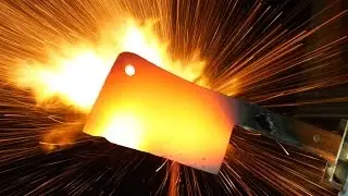 2000&deg;F Cleaver vs Lighters - in 4K Slow Motion