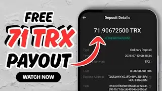 FREE 30 TRX Every Hour?! TronPayu LIVE FREE $23 TRON Withdrawal & PAYOUT!