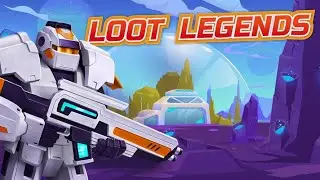 Loot Legends: Robots vs Aliens - Gameplay (iOS, Android)