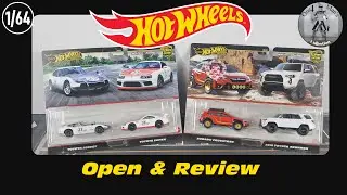 Наборы Hot Wheels Twin Packs: Toyota Pair и Off Road Pair. Обзор и распаковка.