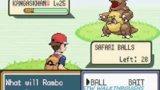 Pokemon Fire Red Walkthrough Part 27: Fuchsia City and the Safari Zone