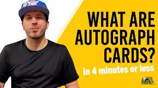 What are autograph cards?