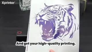 How to use Xprinter P84 Tattoo Stencil Printer #tattoostyle #tattooartist #tattoo #tattoobeginner