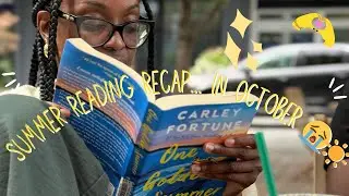 Catching Up Late My Favorite Summer Reads (in October I know 😅)