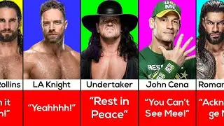 WWE Wrestlers Famous Catchphrases