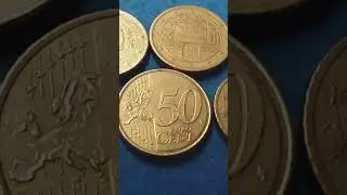 FIVE TOP ERROR COINS RARE 50 C&Ecirc;NTS #2025 #error #europe #rare