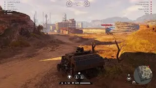 Crossout  ps5 miller minigun test in battle
