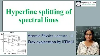 Hyperfine structure of spectral lines