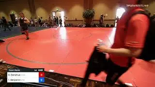 220 Lbs Consolation - Oliver Donahue, Curby 3 Style Wrestling Club Vs Tyler Benjamin, New York 50c