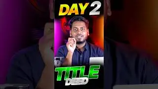 What is Title Deed? #TitleDeed #realestate #realestatetelugu #ganeshkanna