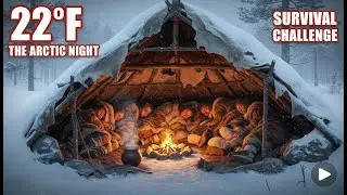 How Prehistoric People Slept | Freezing Wilderness Snowstorms | Ancient Survival | History For Sleep
