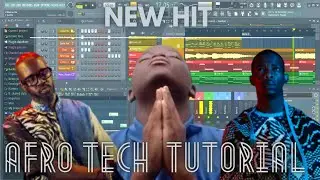 AFRO TECH Style | Black Coffee & Zakes Bantwaini | FL STUDIO HIT TUTORIAL