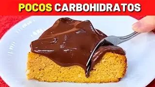 Pastel BAJO EN CARBOHIDRATOS Delicioso, F&aacute;cil y Saludable - Sin Az&uacute;car ni Gluten (Low Carb) 