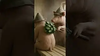 Тёрли спинки друг другу свинки 🐷🕺