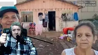 MILAGRE NO RIO BONITO  DO IGUA&Ccedil;U NA HORA DO TORNADO -CASINHA DE MADEIRA DA IRM&Atilde; FICOU NO LUGAR!#ccb