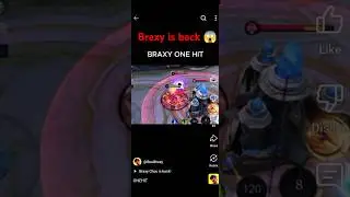 braxy is back 😱😱 || our wait is over #braxy #chou #mlbb #mobilelegends #mobalegends #ml #mlbbshorts
