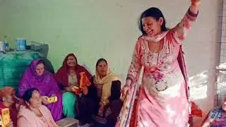 ऐसी एक्टिंग मैने पहली बार की है 😋 बताना बहनों कैसी लगी # बादली गांव में किया कीर्तन @सुनीता मान मान 