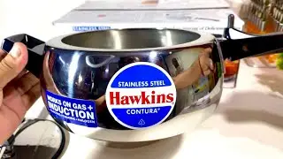 New Launch || Hawkins Steel Contura cooker 3.5L | Extra thick Bottom | Wide Shape Steel Cooker