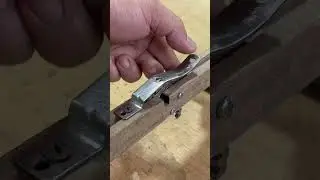 Handcraft a simple wooden crossbow # Craft Idea # DIY # Simple Trigger mechanism