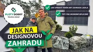 Jak na designovou zahradu? Praktické rady a tipy ⚙️🌱 l Ploty Dobrý