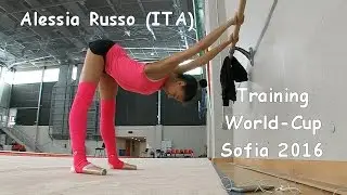 Alessia Russo (ITA) Training World Cup Sofia 2016