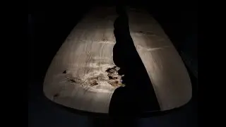 Epoxytafel in je garage.