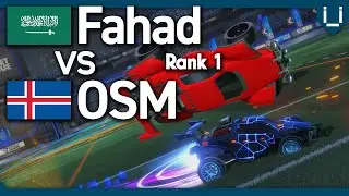 1s Rank 1 Fahad vs OSM | Rocket League 1v1 Showmatch