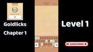 Cryptogram Goldilocks Event Chapter 1 Level 1 | Cryptogram Goldilocks Event Chapter 1 Answers