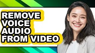 How to Remove Voice Audio from Video (full Guide)