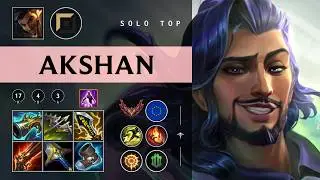 Akshan Top vs Warwick - EUW Grandmaster Patch 26.03
