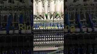 Ring spinning #RingSpinning #RingFrame