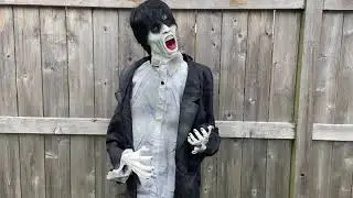 Animated 6ft Life-Size Zombie - Gemmy Halloween 2017-18