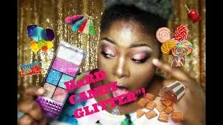 hard candy glitter gel palette+hard candy glitteratzi+hard candy glitter eyesshadow tutorial