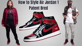 How to Style Air Jordan 1 Patent Bred | Outfits for Men & Women -- Autumn Finds