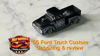 @HotWheels &lsquo;56 Ford Truck Custom unboxing & review with @HotWheelsTracksAndRides 🔥🔥🔥
