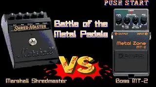 Marshall Shred Master vs Boss MT-2 Metal Zone