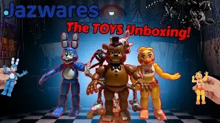 Наконец-то распаковываю игрушечных аниматроников Five Nights at Freddy's 2 от Jazwares!